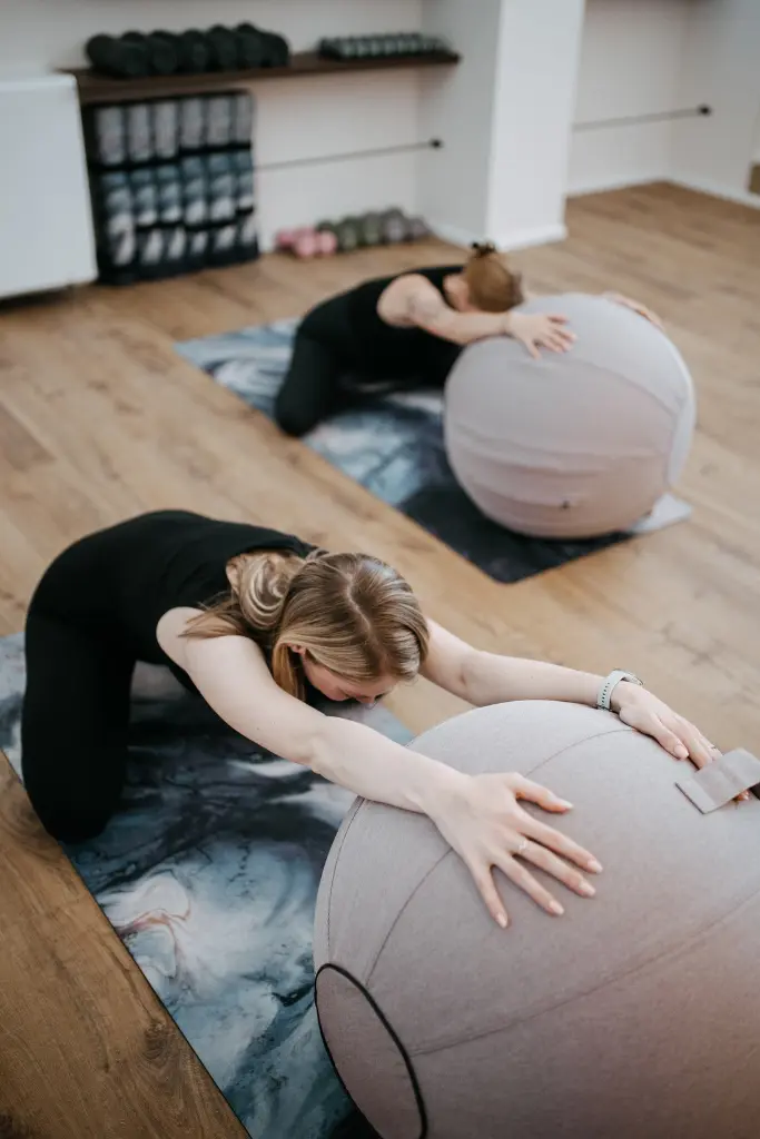 Cvičení pro těhotné – průběh lekce